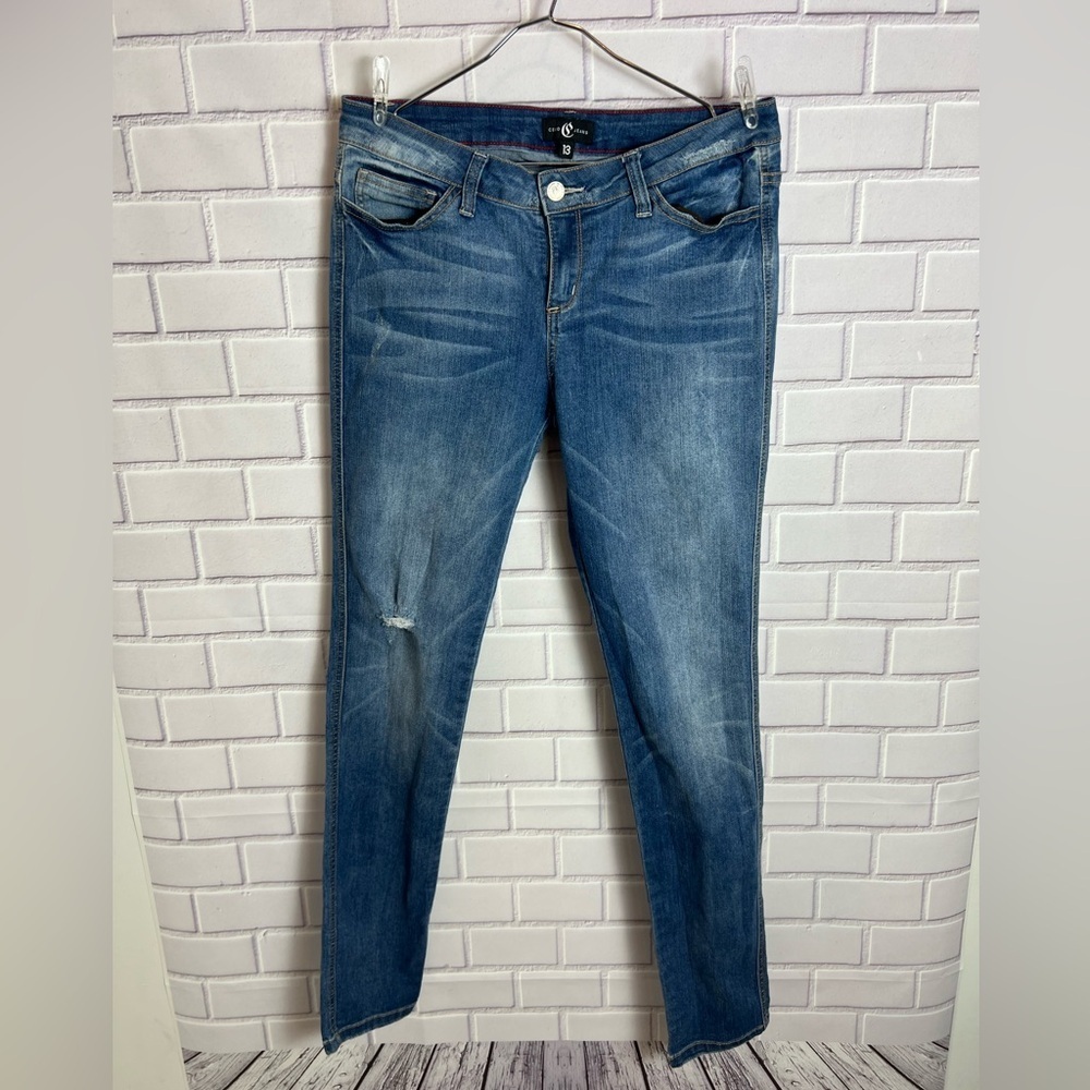 CELLO women Blue Denim Jeans/size 13 Juniors